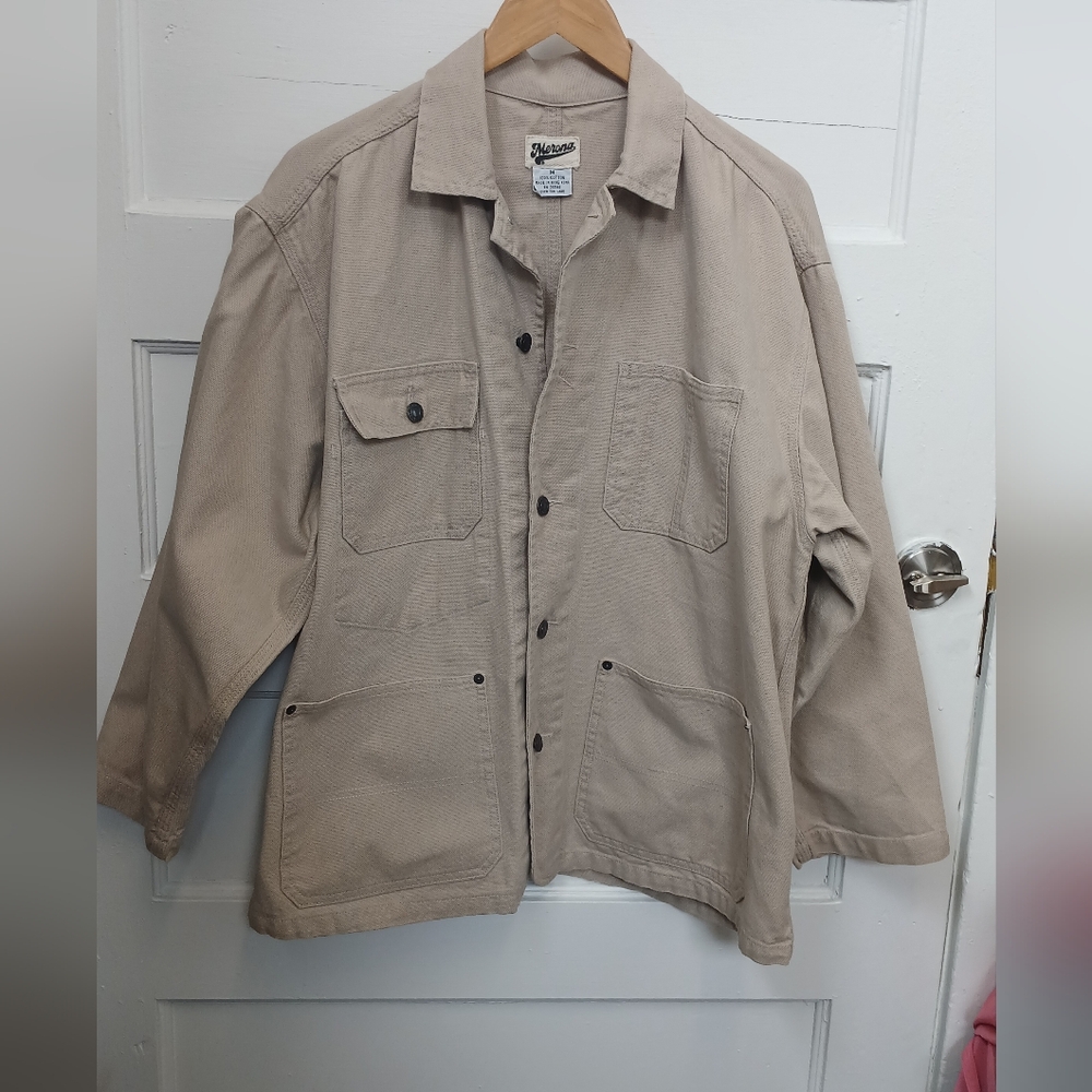 Merona Men's Beige Shirt Jacket